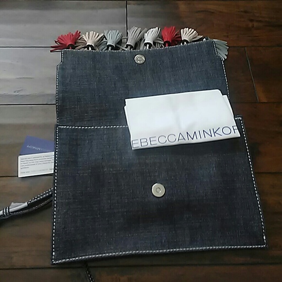 Rebecca Minkoff tassel crossbody. - Picture 4 of 6